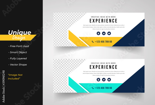 Creative Ideas With More Experience Concept Web Banner Template Set Design.