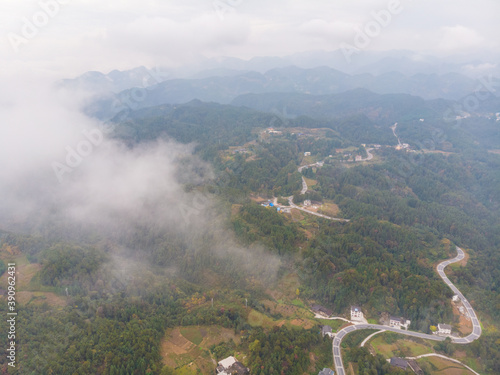 Enshi Suobuya Stone Forest Scenic Area  Hubei  China