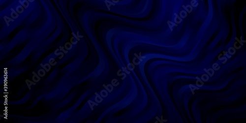 Dark BLUE vector texture with circular arc.