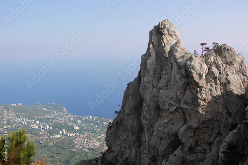 landscape with mountains