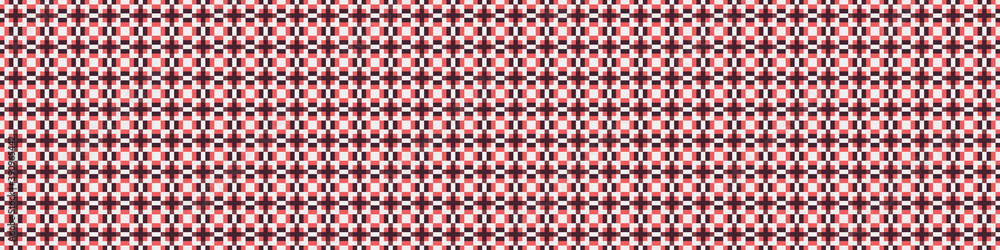 Fototapeta premium Abstract Cross Pattern Dots Logo generative computational art illustration