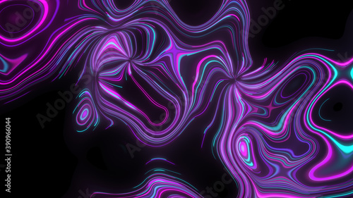 Colorful neon marble background. Bright trending colors