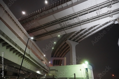 芝浦埠頭の夜景
