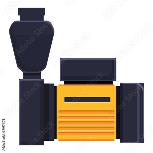 Engine water pump icon. Cartoon of engine water pump vector icon for web design isolated on white background