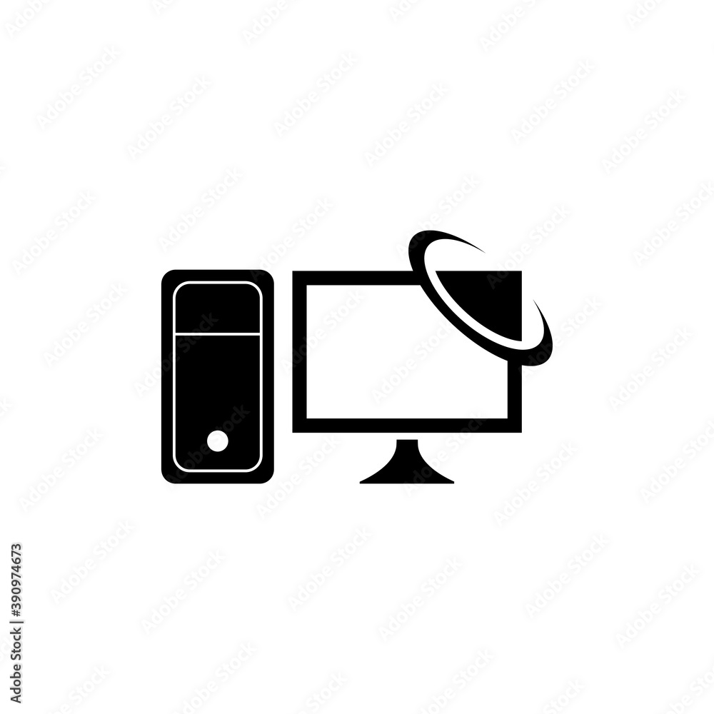 Computer & Internet logo icon Computer & Internet logo icon