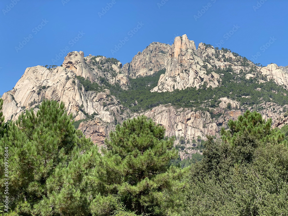 Peaks of Bavella, Mountains of Zonza, Corsica France