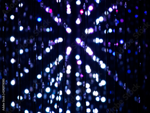 light blue dot