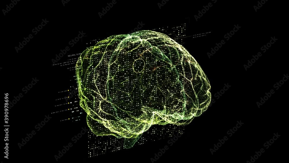 Vidéo Stock Futuristic head up display of virtual holographic ...