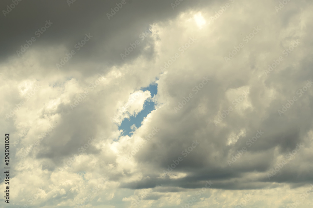 Beautiful rain clouds illuminated by the sun. Beautiful rain clouds illuminated by the sun.