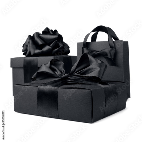 Shopping black friday bags