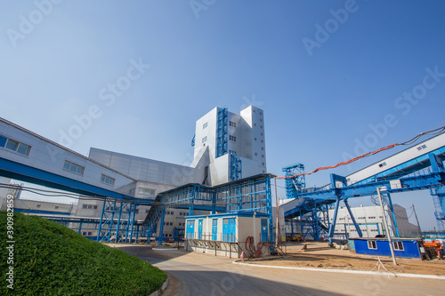 Salt potash factory plant potassium mining
