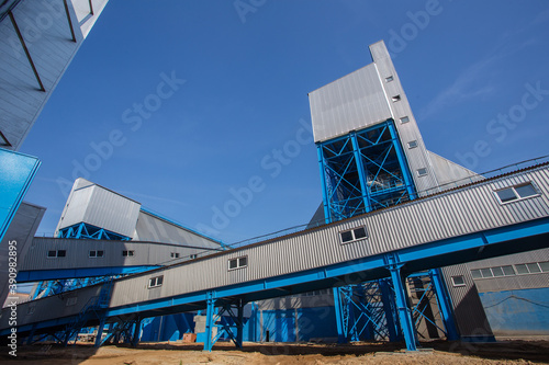 Salt potash factory plant potassium mining