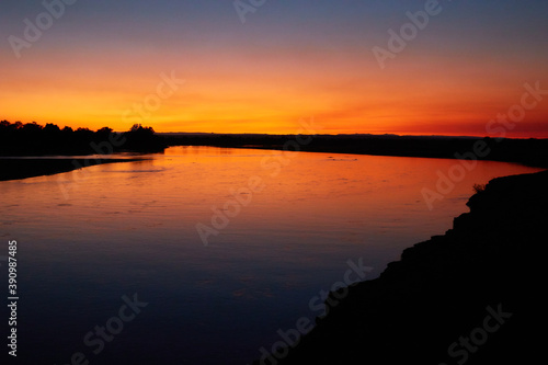 Sunset at South Luangwa, Zambia © Lennjo