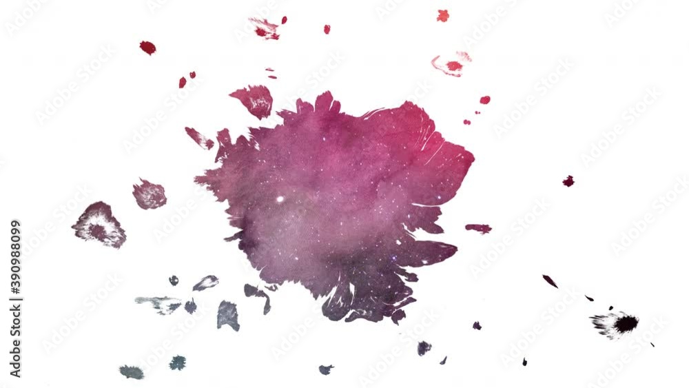Ink splashes + Transparent Alpha Channel Ink splashes + Transparent Alpha Channel