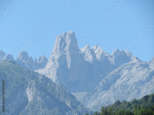 Beautiful mountain of Spain complicated to scale of great height and difficulty