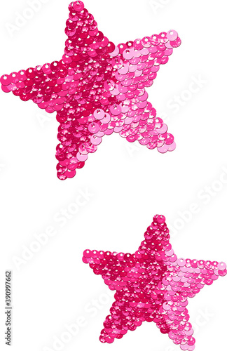 sequin t shirt design vector illustration
