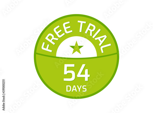 54 Days Free Trial logo, 54 Day Free trial image