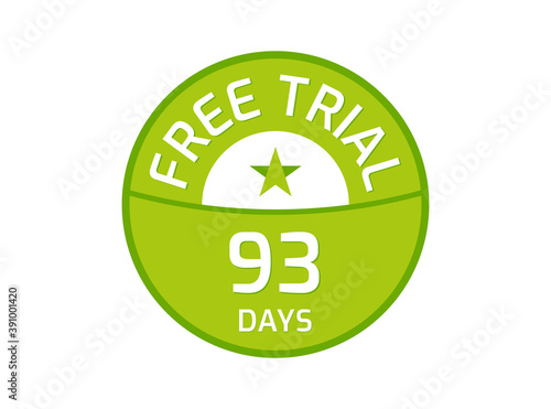 93 Days Free Trial logo, 93 Day Free trial image