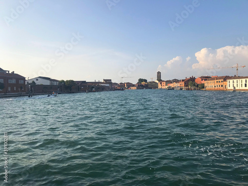 sea view with blue sky in Venice, Italy © April Wong