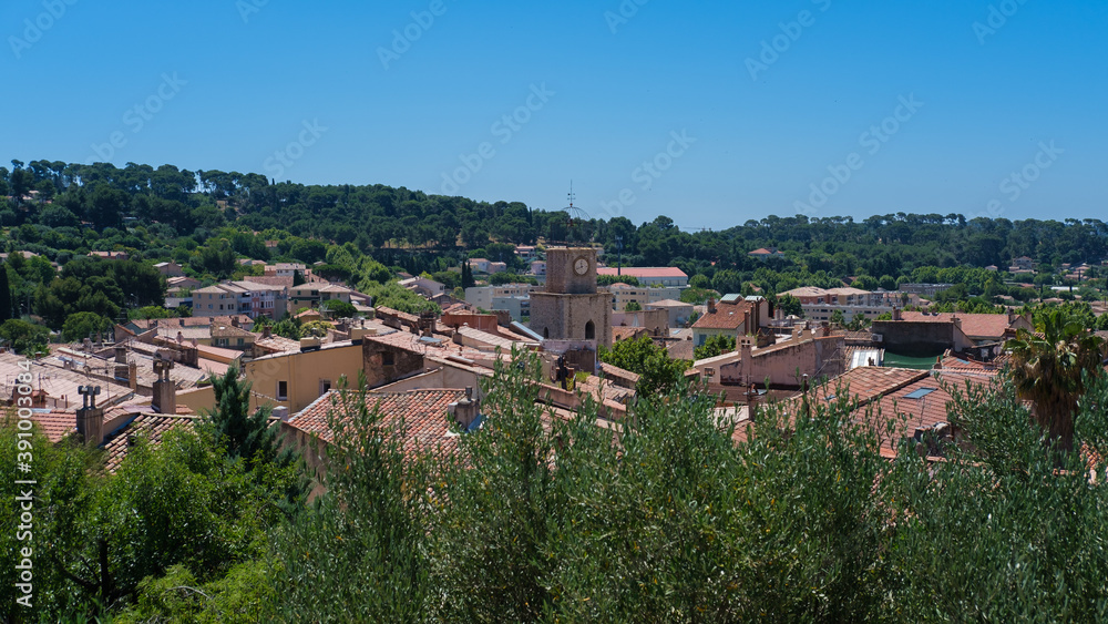 traditional village in the Provence of France, French riviera