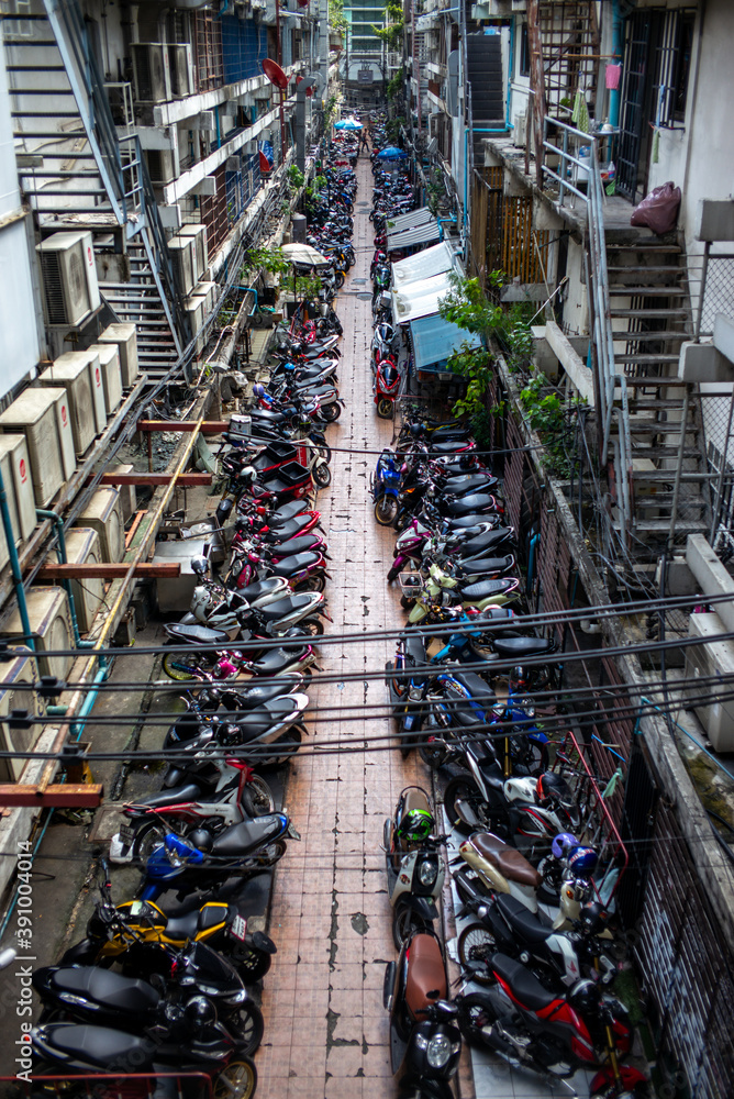 Streets and Art of life in Bangkok, Thailand