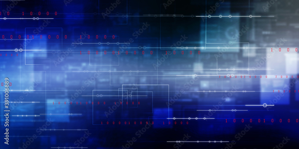 2D Digital Abstract Business Networking background 2D Digital Abstract Business Networking background
