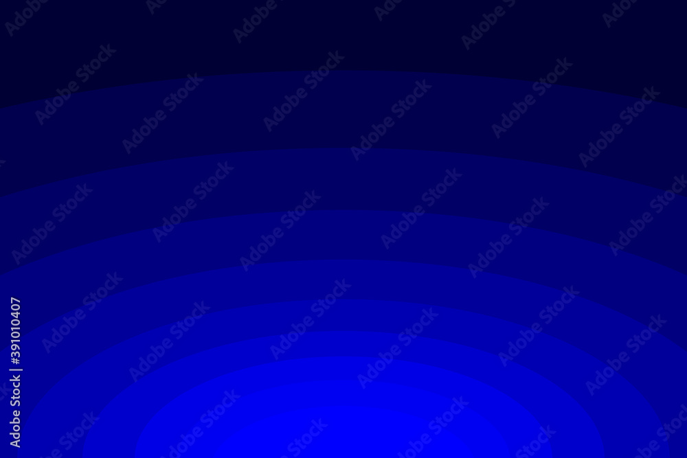 Obraz premium Abstract striped concentric - blue background, Ellipse pattern,
