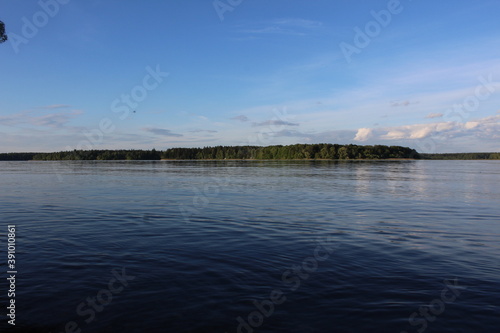 view of the river and the city