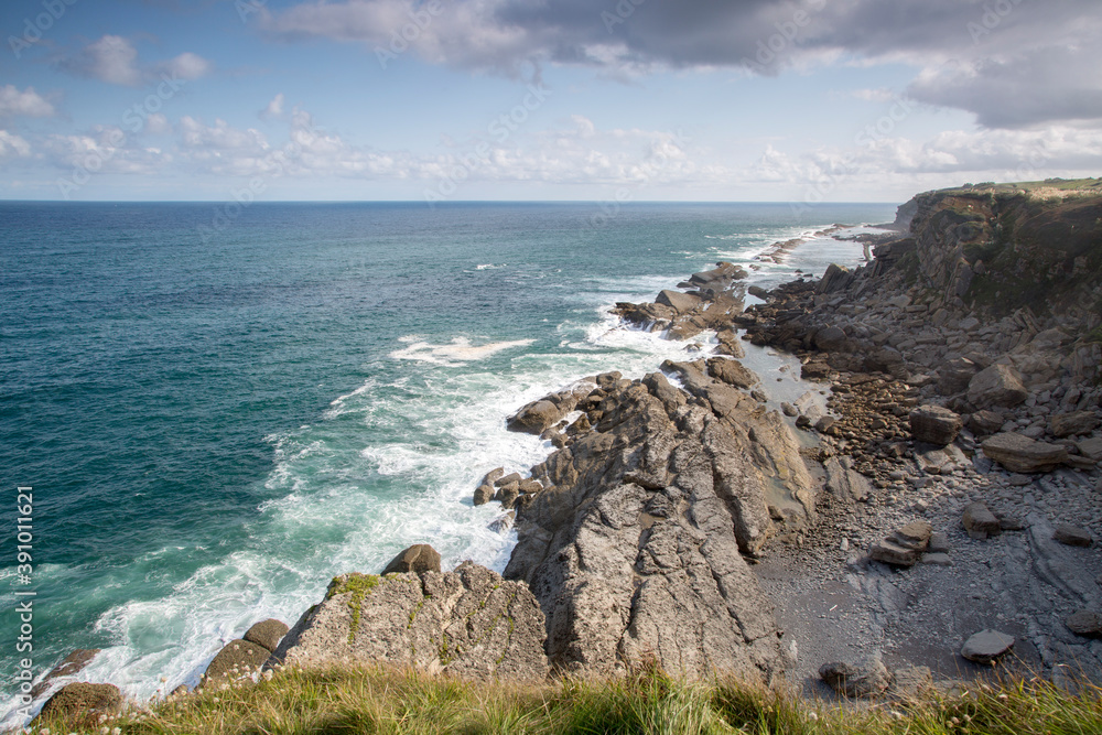 Rocks at Pozas de Langre; Loredo; Santander