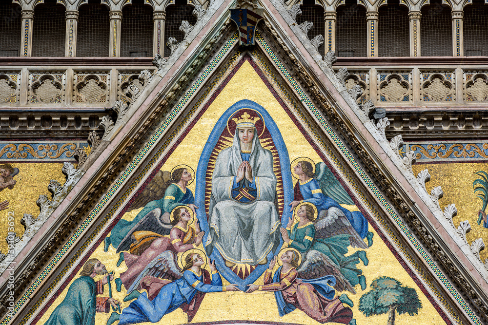 Duomo di Orvieto, Basilica Cattedrale di Santa Maria Assunta, Umbria, Italia