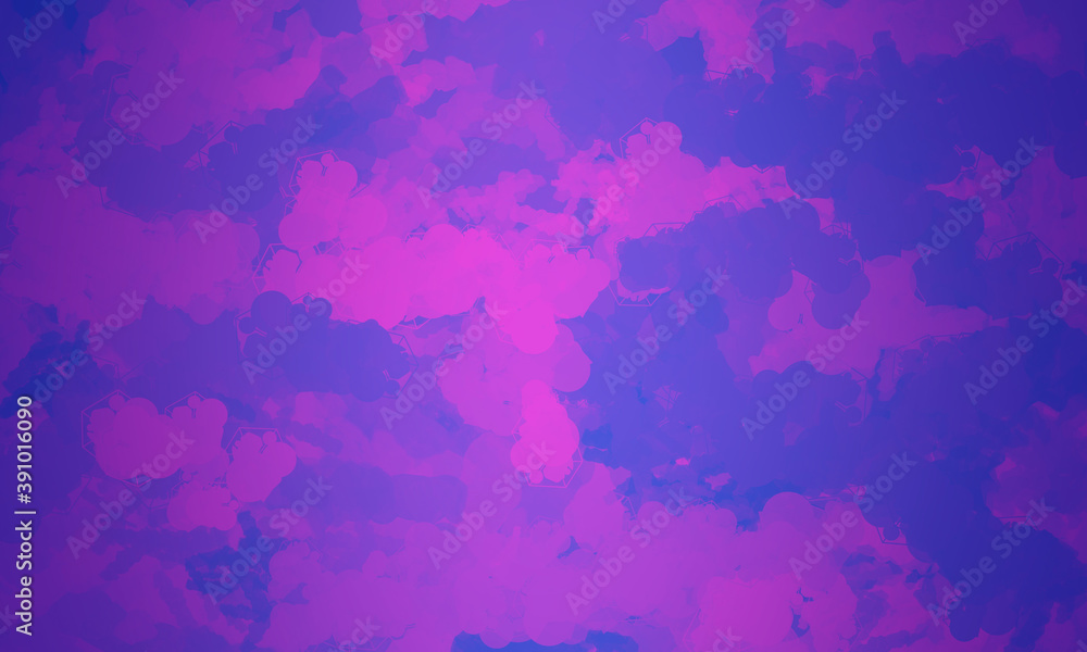 Abstract magenta background with pink camouflage texture spots