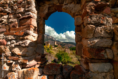 Old towers of Ingushetia. Russia photo