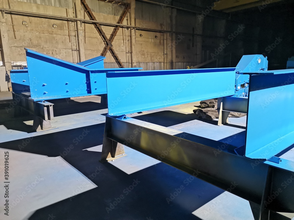 forklift truck in warehouse forklift truck in warehouse