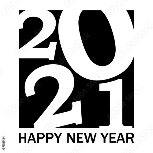 2021 Happy new year vector background. Cover of card for 2021 Creative design for your greetings card, calendar, invitation, brochure, poster, albom