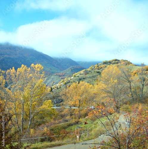  Autumn landscape in a Spanish location