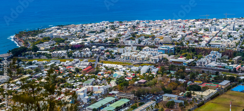 Ville de Saint-Denis, île de la Réunion 