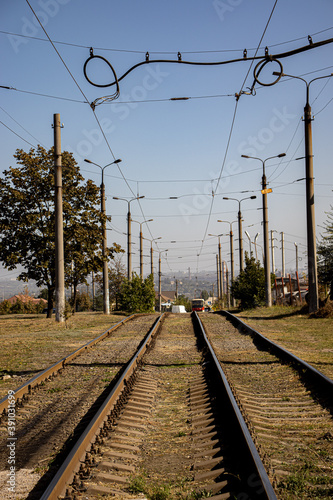 railway in the countryside