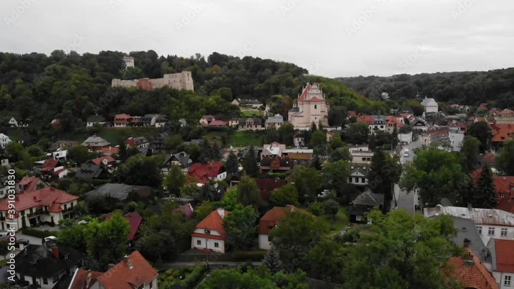 View of the center of the old town. View of the center of the old town.