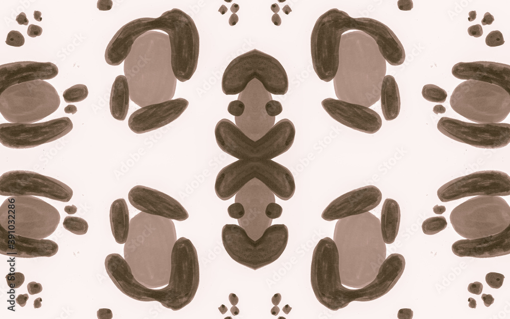 Seamless Leopard Imitation. Watercolour Cheetah Seamless Leopard Imitation. Watercolour Cheetah