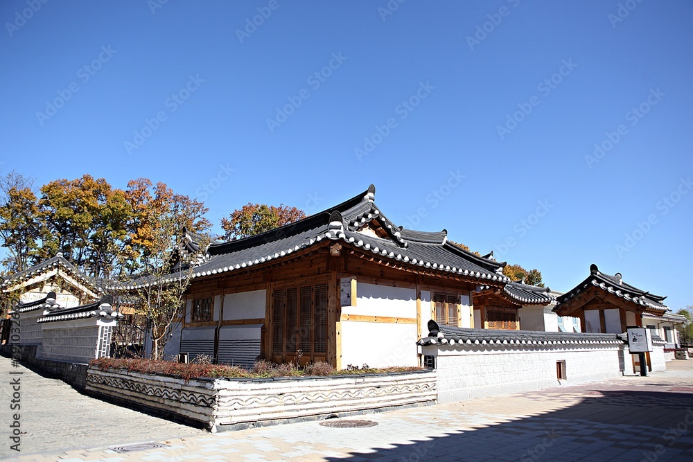 한국의한옥마을입니다 한국의한옥마을입니다