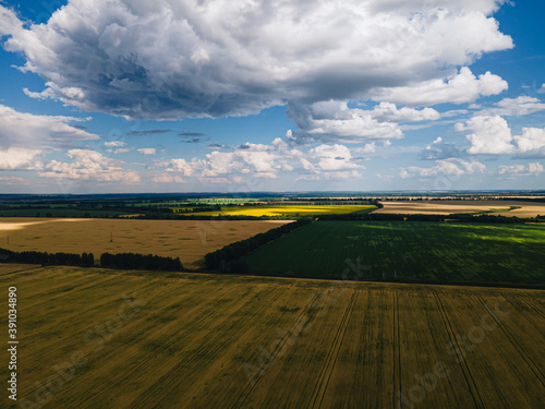 landscape with sky and clouds