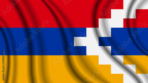 Artsakh flag.