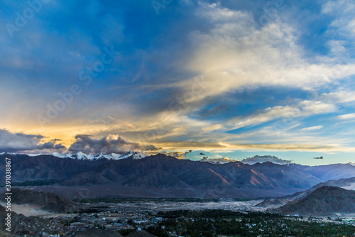 Sunset in Leh City, Ladakh © Kandarp