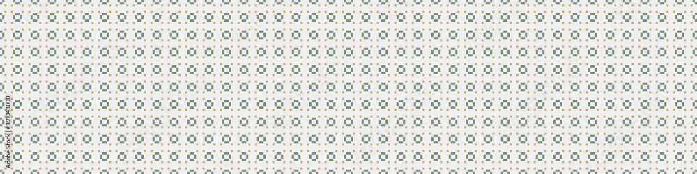 Fototapeta premium Abstract Cross Pattern Dots Logo generative computational art illustration