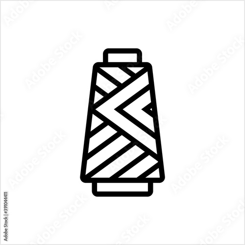 Sewing Thread Reel Icon, Thread Reel Icon
