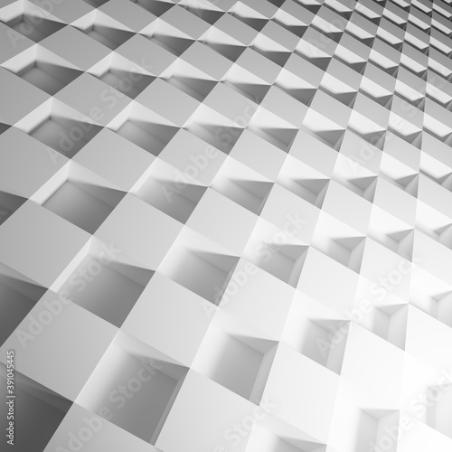 abstract 3d cubes background render
