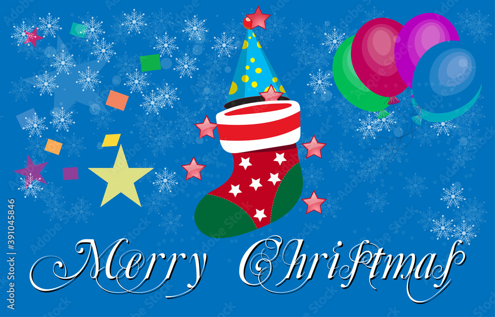 Card for Merry Christmas design vector illustration graphic Card for Merry Christmas design vector illustration graphic