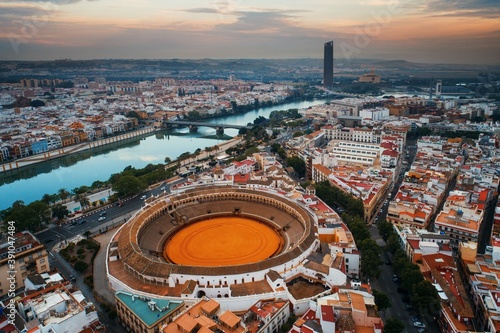 Seville aerial view