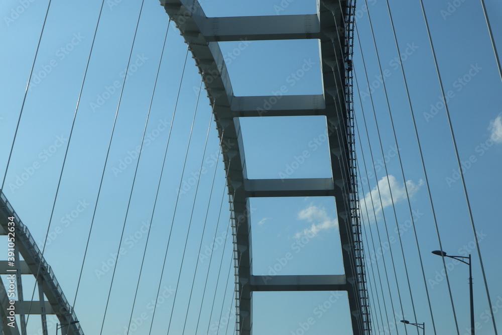 Fototapeta premium suspension bridge