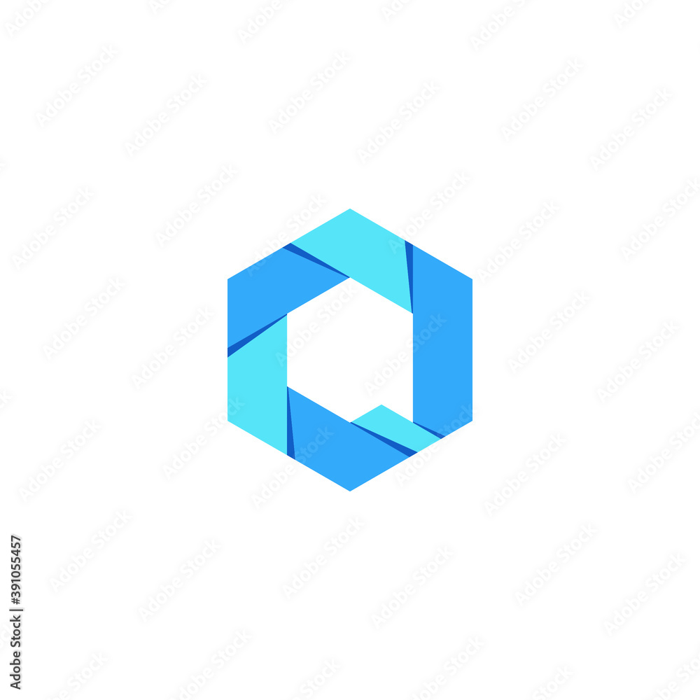initial modern abc hexagonal concept logo vector graphic initial modern abc hexagonal concept logo vector graphic